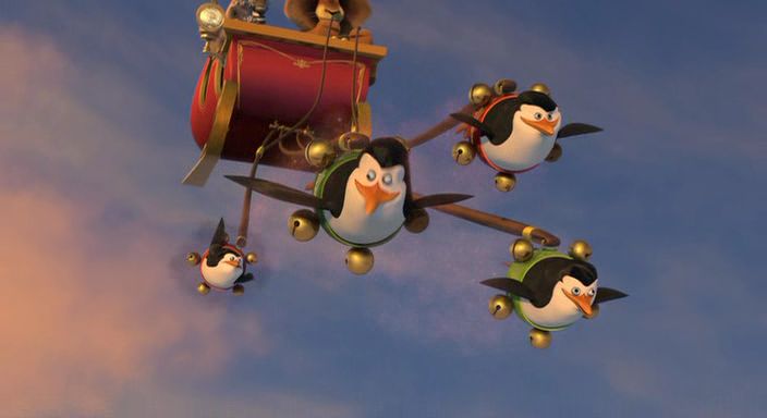 Весёлого Мадагаскара! / Рождественский Мадагаскар (2009)