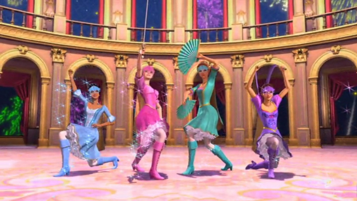 Барби и три мушкетера (2009)