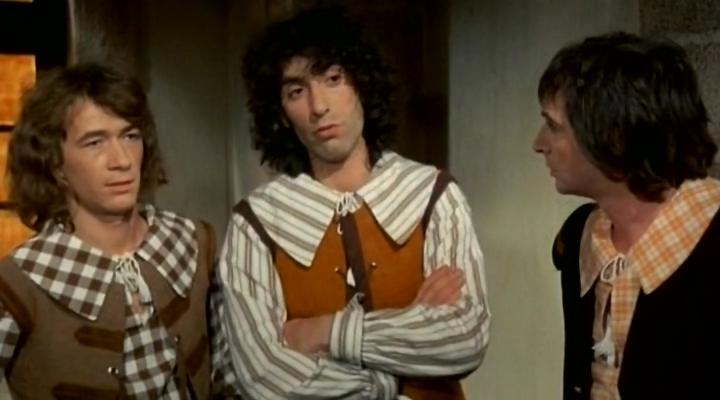 Четыре мушкетера Шарло + Четверо против кардинала (1974)