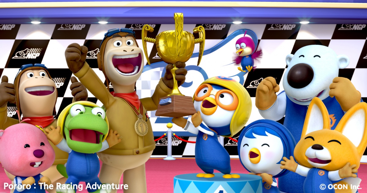 Пингвинёнок Пороро: Большие гонки (2013)