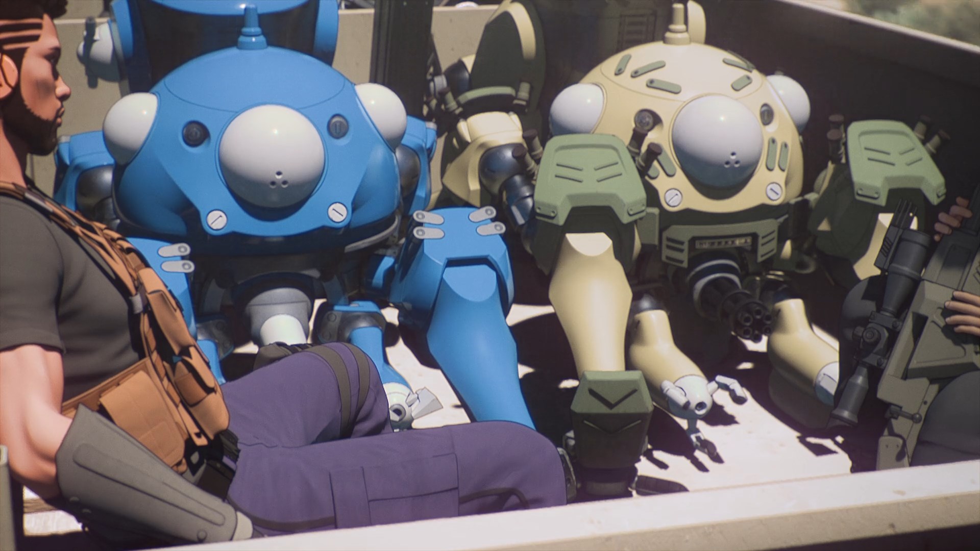 Призрак в доспехах: SAC_2045. Устойчивая война (2021)