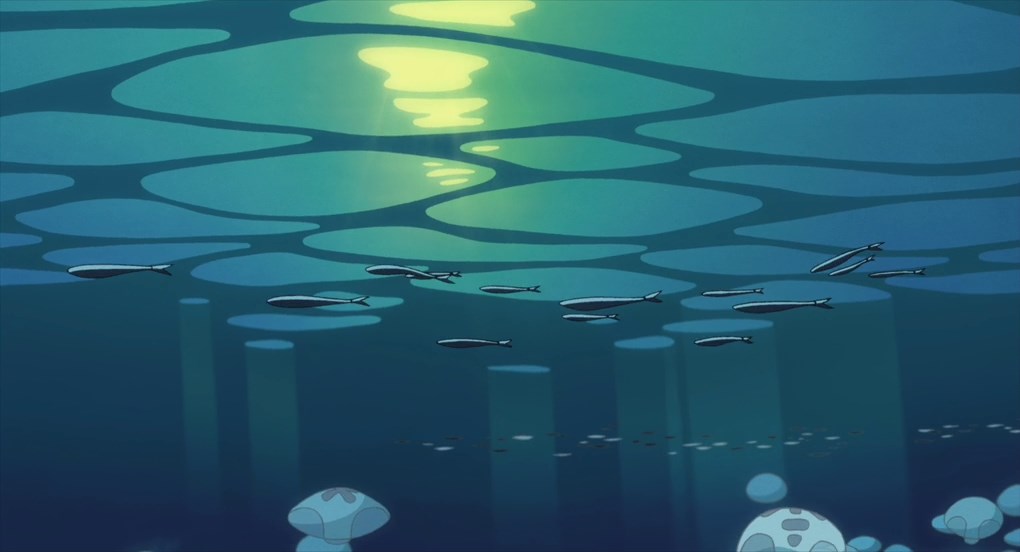 Рыбка Поньо на утесе (2008)