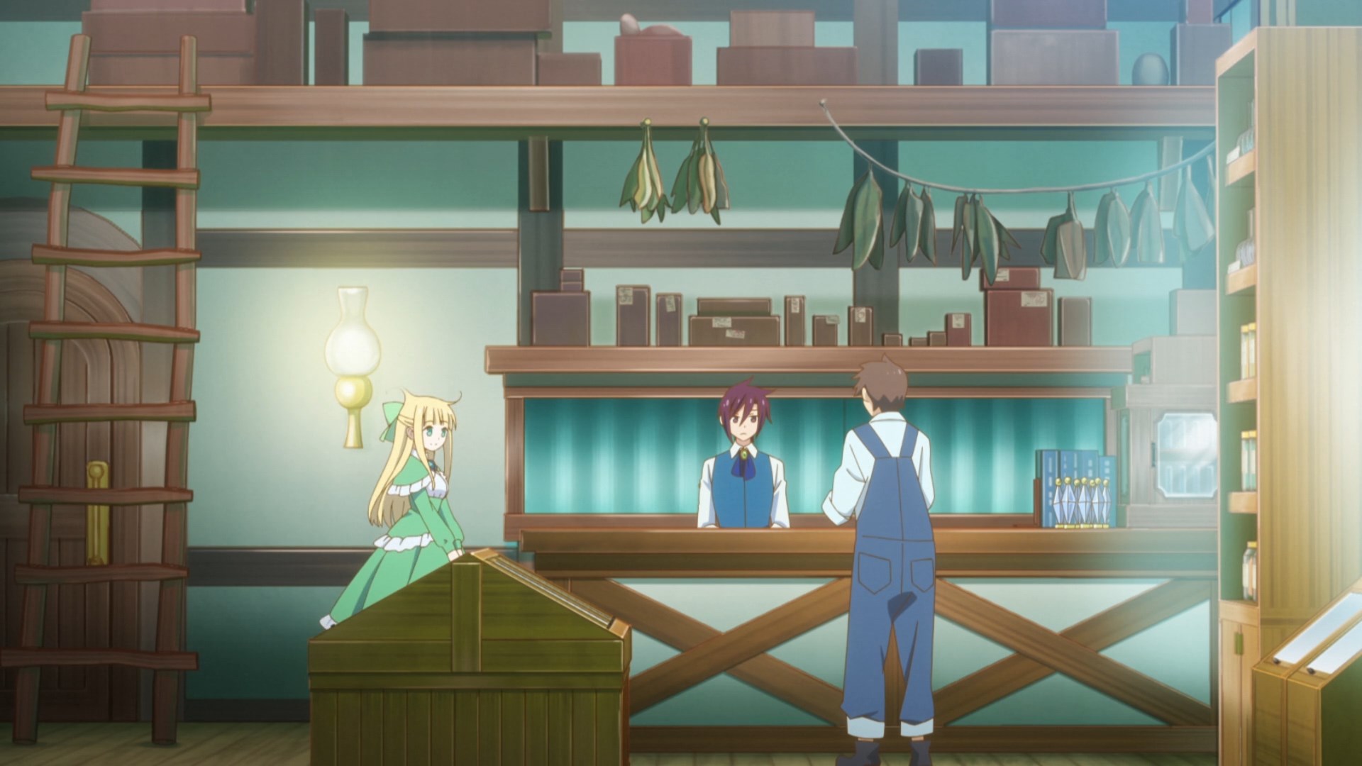 Размеренная жизнь фармацевта-читера: Открыть аптеку в другом мире (2021)