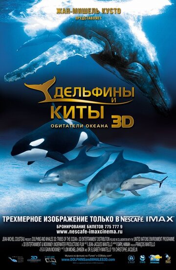 Постер Трейлер фильма Дельфины и киты 3D 2008 онлайн бесплатно в хорошем качестве